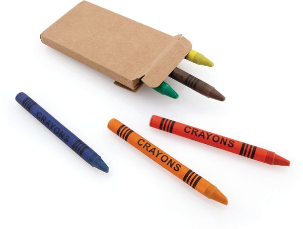 6 ceras en estuche de carton natural personalizado 6 ceras en estuche de carton natural personalizado