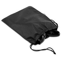 Bolsa para zapatos en non woven personalizada negro Bolsa para zapatos en non woven personalizada negro