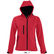 Chaqueta de soft shell con capucha de mujer replay women sols personalizada rojo chili
