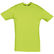 Camiseta en 37 colores regent sols 150 con logo verde manzana