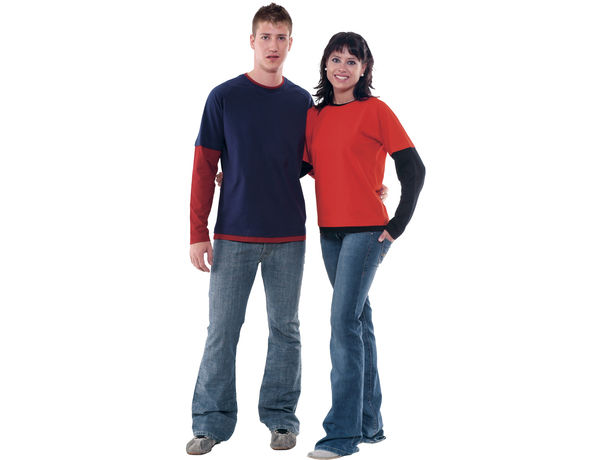 Camiseta manga larga denver 185 personalizada Camiseta manga larga denver 185 personalizada