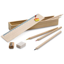 Estuche de madera con 10 piezas personalizado Estuche de madera con 10 piezas personalizado