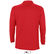 Polo pique manga larga winter ii sols 210 personalizado rojo