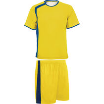 Camiseta y pantalon de nino corner roly personalizada amarillo royal Camiseta y pantalon de nino corner roly personalizada amarillo royal
