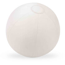 Balon playa pvc blanco trans 37 cm aprox personalizado blanco Balon playa pvc blanco trans 37 cm aprox personalizado blanco