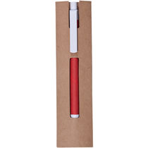 Funda de carton reciclada para boligrafo personalizada Funda de carton reciclada para boligrafo personalizada