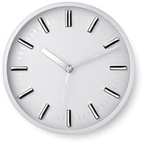 Reloj de pared personalizado blanco