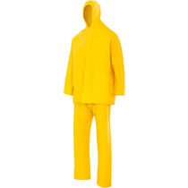 Traje de lluvia dos piezas con capucha externa velilla personalizado Traje de lluvia dos piezas con capucha externa velilla personalizado