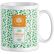 Taza mug blanca de 300 ml impresa a todo color en 360o personalizada blanco
