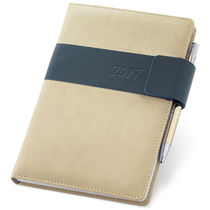 Agenda navy con boli 14 6 x 21 cm dp barata azul Agenda navy con boli 14 6 x 21 cm dp barata azul