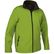 Chaqueta de soft shell horizon valento personalizada verde manzana