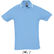 Polo golf hombre 100 algodon gama alta practice sols 270 personalizado azul celeste