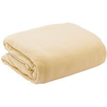 Manta polar con mangas personalizada natural Manta polar con mangas personalizada natural