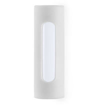 Powerbank de 2200 mah con soporte movil grabado blanco Powerbank de 2200 mah con soporte movil grabado blanco