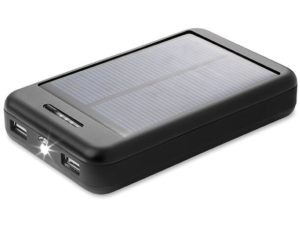 Cargador solar de 11000 mah barato negro Cargador solar de 11000 mah barato negro