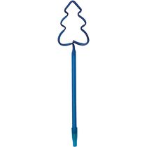 Boligrafo arbol navidad personalizado azul Boligrafo arbol navidad personalizado azul