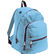 Mochila con capacidad y completa sols personalizada azul celeste