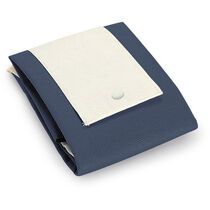 Bolsa de compra plegable non woven personalizada azul Bolsa de compra plegable non woven personalizada azul