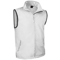 Chaleco de soft shell tundra valento personalizado blanco Chaleco de soft shell tundra valento personalizado blanco