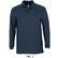 Polo pique manga larga winter ii sols 210 original azul marino