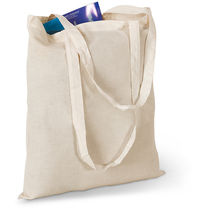 Bolsa de feria de algodon natural beige personalizada beige Bolsa de feria de algodon natural beige personalizada beige