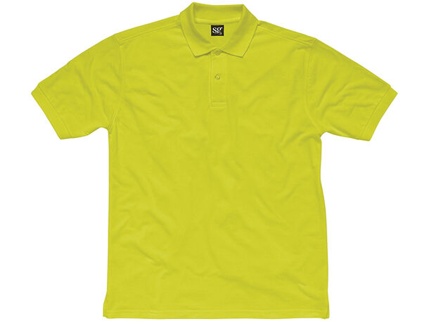 Polo pique de mujer sg 180 personalizado verde lima Polo pique de mujer sg 180 personalizado verde lima