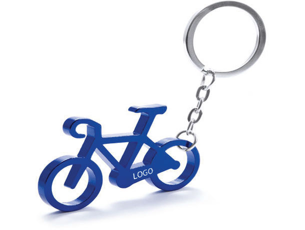 Llavero con forma de bicicleta personalizado Llavero con forma de bicicleta personalizado