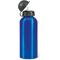 Bebedor metal de 600 ml personalizado azul Bebedor metal de 600 ml personalizado azul