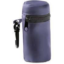 Bolsa plegable de la compra con funda personalizada azul Bolsa plegable de la compra con funda personalizada azul
