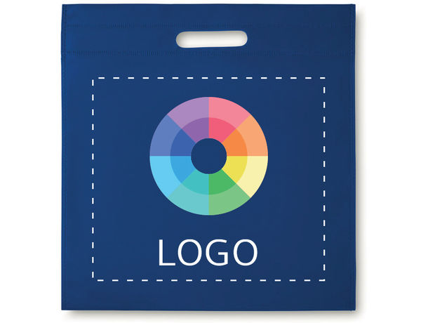 Bolsa plana en non woven 32 x 33 5 cm personalizado Bolsa plana en non woven 32 x 33 5 cm personalizado