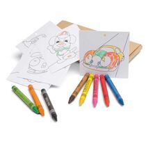 Ceras de colores y dibujos para colorear personalizado Ceras de colores y dibujos para colorear personalizado
