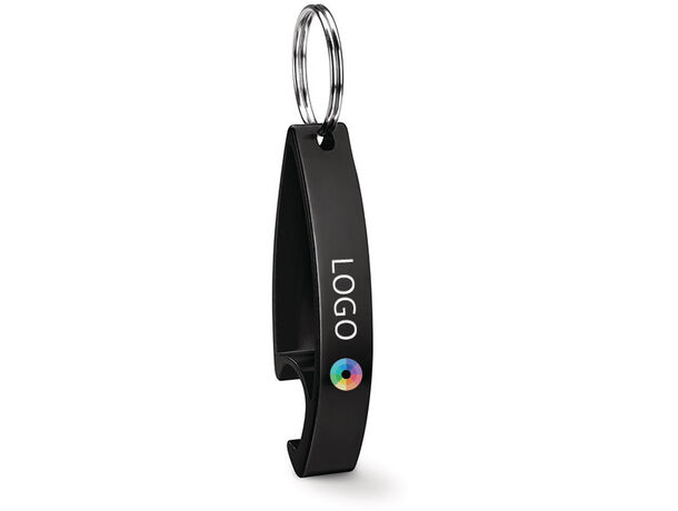 Llavero abridor en aluminio personalizado Llavero abridor en aluminio personalizado