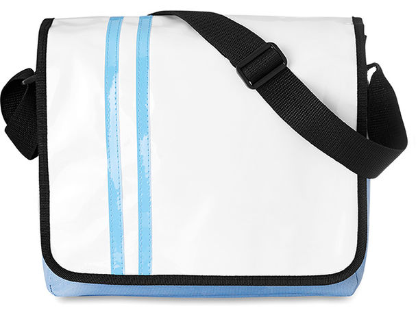 Portadocumentos pvc poliester strippy azul celeste Portadocumentos pvc poliester strippy azul celeste