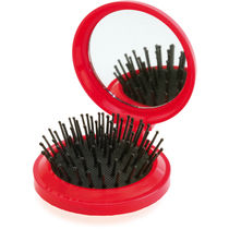 Cepillo plegable con espejo colores barato rojo Cepillo plegable con espejo colores barato rojo