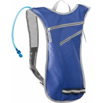 Mochila deporte con deposito 2l personalizada azul Mochila deporte con deposito 2l personalizada azul