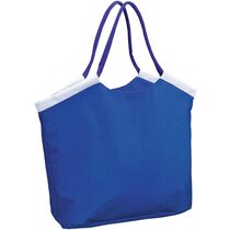 Bolsa de playa con bolsillo para esterilla personalizada azul Bolsa de playa con bolsillo para esterilla personalizada azul
