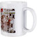 Taza mug para sublimacion personalizada blanco