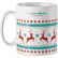 Taza mug blanca de 300 ml impresa a todo color en 360o barata blanco