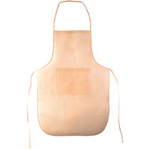 Delantal de non woven ribete decorado personalizado Delantal de non woven ribete decorado personalizado
