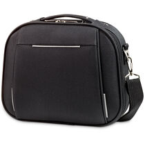 Neceser semirrigido de poliester personalizado gris Neceser semirrigido de poliester personalizado gris