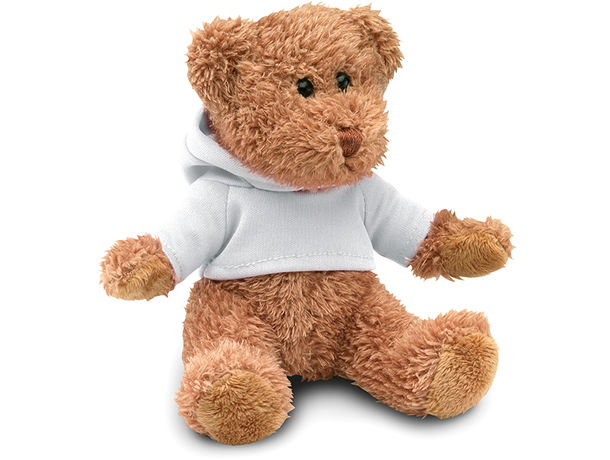 Osito peluche con camiseta personalizado blanco Osito peluche con camiseta personalizado blanco