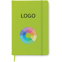 Libreta de notas grande con banda elastica personalizado Libreta de notas grande con banda elastica personalizado