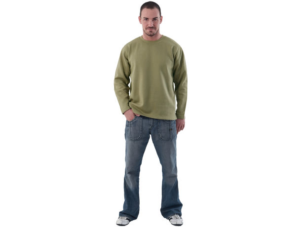 Sudadera bajo recto sin punos open 295 personalizada Sudadera bajo recto sin punos open 295 personalizada