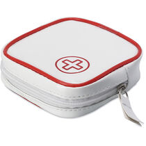 Kit primeros auxilios en bolsa con cremallera personalizado rojo Kit primeros auxilios en bolsa con cremallera personalizado rojo
