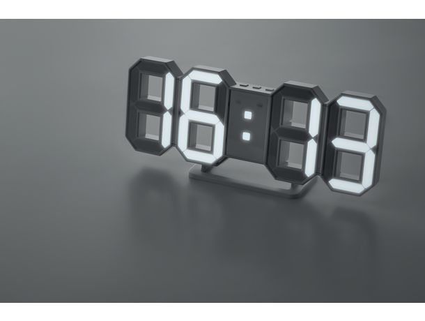 Reloj led con adaptador ac personalizado Reloj led con adaptador ac personalizado