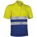 Polo reflectante transpirable build 170 personalizado amarillo fluor azulina