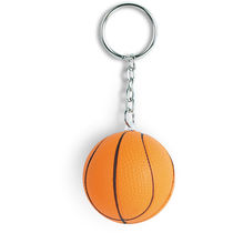 Llavero balon de baloncesto antiestres personalizado naranja Llavero balon de baloncesto antiestres personalizado naranja