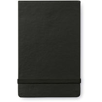 Libreta vertical con banda elastica barata negro Libreta vertical con banda elastica barata negro