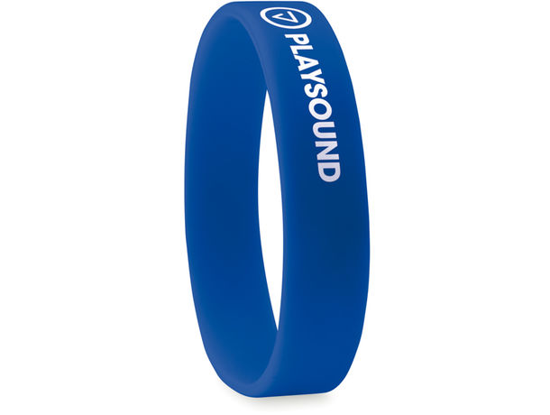 Pulsera de silicona personalizada azul Pulsera de silicona personalizada azul