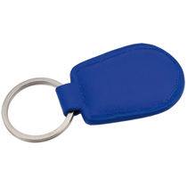 Llavero de polipiel personalizado azul Llavero de polipiel personalizado azul